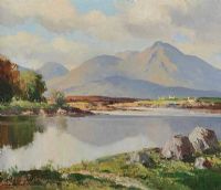 REFLECTIONS, CONNEMARA by Maurice Canning Wilks ARHA RUA at Ross's Online Art Auctions