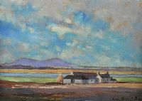 ISLE OF LEWIS by Hugh Boycott Brown RSMA at Ross's Online Art Auctions