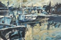 COUNTY DOWN HARBOUR by Colin Davidson RUA at Ross's Online Art Auctions