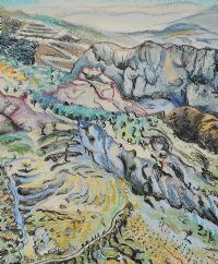 ADALUCIAN LANDSCAPE by Jay Murphy at Ross's Online Art Auctions