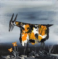 GOOD MORNING GOAT by Michael Smyth at Ross's Online Art Auctions