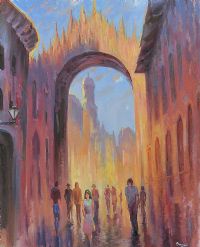 THE ARCH WAY by Sergei at Ross's Online Art Auctions