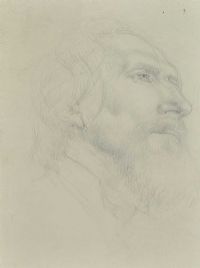 MALE PORTRAIT by John Luke RUA at Ross's Online Art Auctions
