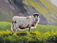 THE LONESOME SHEEP by Gregory Moore at Ross's Online Art Auctions