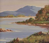 LOUGH CONN by George K. Gillespie at Ross's Online Art Auctions