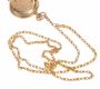 14CT GOLD ELGIN LADY'S FOB WATCH WITH A 9CT GOLD CHAIN at Ross's Online Art Auctions