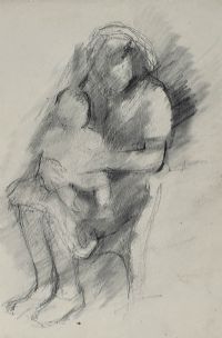 MOTHER & CHILD by Tom Carr HRHA HRUA at Ross's Online Art Auctions
