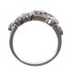 18CT WHITE GOLD DIAMOND RING IN THE STYLE OF BOODLES at Ross's Online Art Auctions