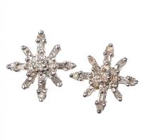 10CT GOLD AND DIAMOND EARRINGS at Ross's Online Art Auctions