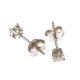 10CT WHITE GOLD AND DIAMOND STUD EARRINGS at Ross's Online Art Auctions