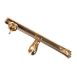 9CT GOLD BAR BROOCH WITH PENDANT LOOP at Ross's Online Art Auctions