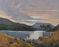 REFLECTIONS ON THE LOUGH by Alex McKenna at Ross's Online Art Auctions