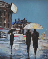 SHAFTESBURY SQUARE, BELFAST by Holly Hanson at Ross's Online Art Auctions
