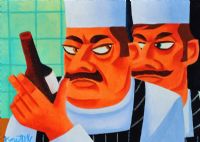 CHEFS by Graham Knuttel at Ross's Online Art Auctions