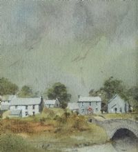 VILLAGE by Tom Kerr at Ross's Online Art Auctions