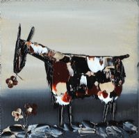 DIANE (BROWN GOAT) by Michael Smyth at Ross's Online Art Auctions