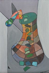 ABSTRACT COMPOSITION by Mike Westerhaus at Ross's Online Art Auctions
