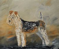 TERRIER SAM by Michael Smyth at Ross's Online Art Auctions