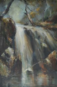 WATERFALL by Margaret K. Murphy at Ross's Online Art Auctions