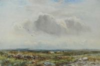 PONIES GRAZING by Wycliffe Egginton RI RCA at Ross's Online Art Auctions