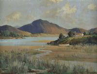 LOW TIDE, MULROY BAY, DONEGAL by Rowland Hill RUA at Ross's Online Art Auctions