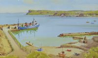 CAMPBELTOWN FERRY, BALLYCASTLE by Samuel McLarnon UWS at Ross's Online Art Auctions