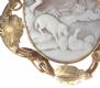 CAMEO BROOCH WITH ANIMAL SCENE at Ross's Online Art Auctions