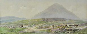 MOUNT ERRIGAL, DONEGAL by George W.  Morrison at Ross's Online Art Auctions