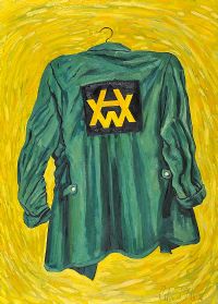 STUDY FOR McCRACKEN'S JACKET by Rita Duffy RUA at Ross's Online Art Auctions