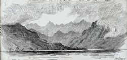 LOCH SCAVAIG, ISLE OF SKYE by Joseph William Carey RUA at Ross's Online Art Auctions