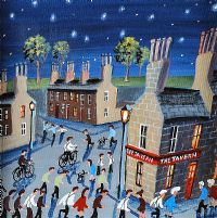 PUB NIGHT OUT by John Ormsby at Ross's Online Art Auctions