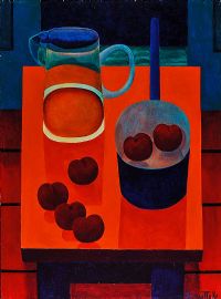 TABLE TOP STILL LIFE by Graham Knuttel at Ross's Online Art Auctions