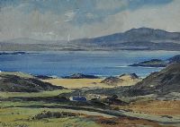 OLD COTTAGE, DONEGAL by Theo J. Gracey RUA at Ross's Online Art Auctions