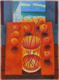 ORANGES by Graham Knuttel at Ross's Online Art Auctions