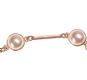 9CT ROSE GOLD AND PEARL BRACELET at Ross's Online Art Auctions