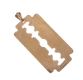 9CT GOLD RAZOR BLADE PENDANT at Ross's Online Art Auctions