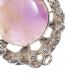 STERLING SILVER AND AGATE BROOCH at Ross's Online Art Auctions