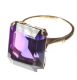 ART DECO 9CT GOLD AND ALEXANDRITE RING at Ross's Online Art Auctions