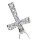 18CT WHITE GOLD AND DIAMOND CROSS AND CHAIN at Ross's Online Art Auctions