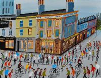 THE CROWN BAR, BELFAST by John Ormsby at Ross's Online Art Auctions