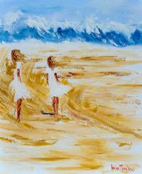 WINDY DAY by Louise Mansfield at Ross's Online Art Auctions