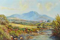 FISHING IN THE MOURNES by Vittorio Cirefice at Ross's Online Art Auctions