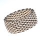 STERLING SILVER TIFFANY MESH LINK RING at Ross's Online Art Auctions