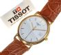 TISSOT 18CT GOLD AND LEATHER GENT'S WRIST WATCH at Ross's Online Art Auctions