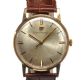 GIRARD-PERREGAUX 9CT GOLD AND LEATHER GENT'S WRIST WATCH at Ross's Online Art Auctions