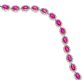 18CT WHITE GOLD RUBY AND DIAMOND BRACELET at Ross's Online Art Auctions