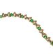 10CT GOLD EMERALD AND DIAMOND BRACELET at Ross's Online Art Auctions