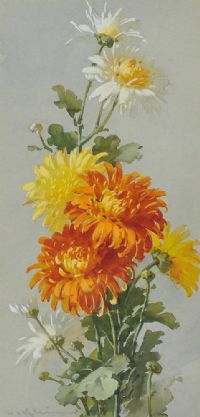 CHYSANTHEMUM by Catherina Klein at Ross's Online Art Auctions