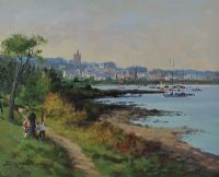 THE OLD PUMP, DUNDRUM by William Cunningham at Ross's Online Art Auctions
