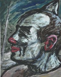 CLOWN by Gladys Maccabe HRUA at Ross's Online Art Auctions
